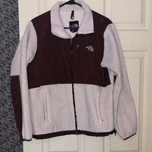 The North Face Brown and Cream “Denali” Jacket